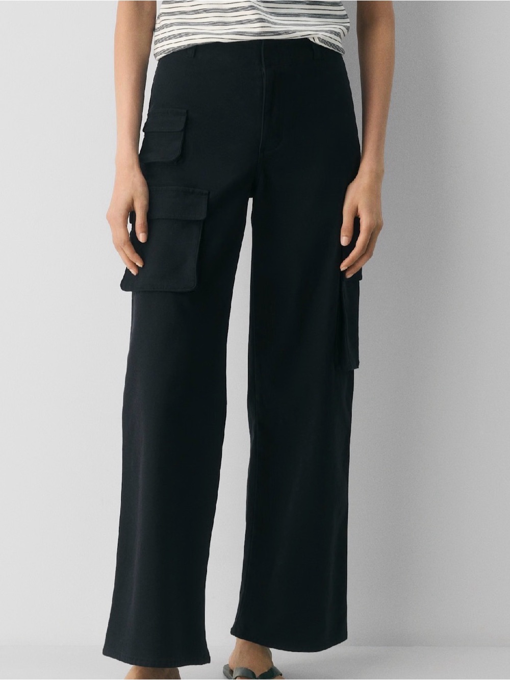 Wilfred Black Picture Cargo Pant